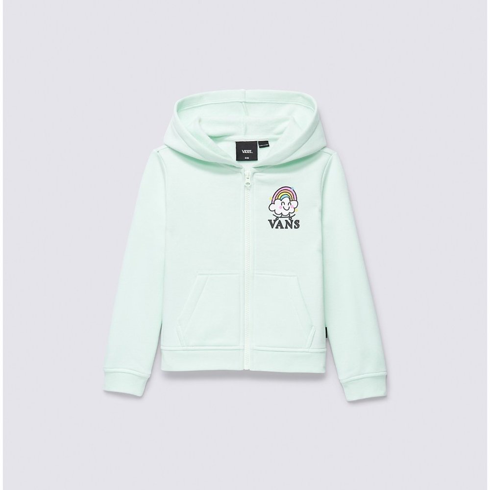 VANS LITTLE KIDS RAINBOW RIDER FULL ZIP HOODIE